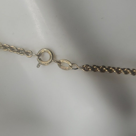 N2725 14k gf‎ elephant tribal necklace